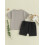 (18-24 Months, Dark Grey) Ensemble 2 pièces pour l'été. 4