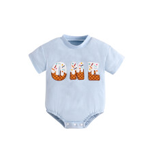 (0-3 Months, Blue) Combinaison d'été bébé, et fille