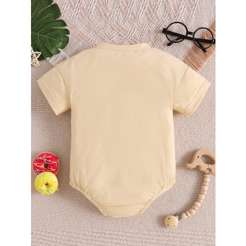 (0-3 Months, Apricot) Mono de verano Ropa adorable. 2