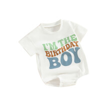 (3-6 Months, White) Tutina maschile per per bambini.
