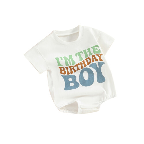 (3-6 Months, White) Tutina maschile per per bambini.