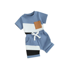 (18-24 Months, Black) Kinderkleding set jongens: Zomeroutfit peuters.