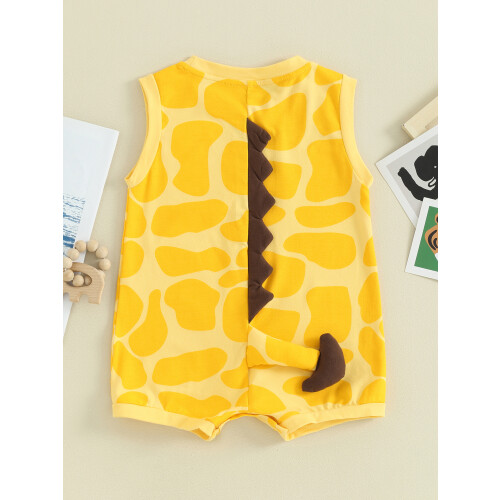 (6-9 Months, Yellow) Mono para bebé niños pequeños 2