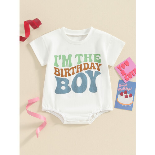 (6-12 Months, White) Tutina maschile per per bambini. 1