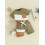 (18-24 Months, Army Green) Σετ παιδικών σορτς για νήπια 13