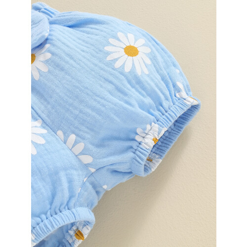 (12-18 Months, Blue) Conjunto de shorts de verão. 2