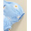 (3-6 Months, Blue) Conjunto de shorts de verão. 2