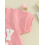 (2-3Y, Pink) Σετ 2 τεμαχίων + σορτς 6