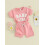 (2-3Y, Pink) Σετ 2 τεμαχίων + σορτς 3