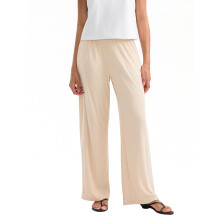 (XL, Khaki) Casual damesbroek met elastische taille, effen, losse stijl, streetwear voor dagelijks gebruik en feestjes.