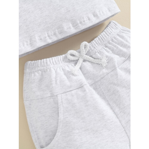 (2-3 Years, Gray) Ensemble 2 pièces pour l'été. 1