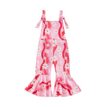 (18-24 Months, Pink) Combinaison évasée pour bébé/petite fille