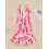 (3-4 Years, Pink) Combinaison évasée pour bébé/petite fille 4
