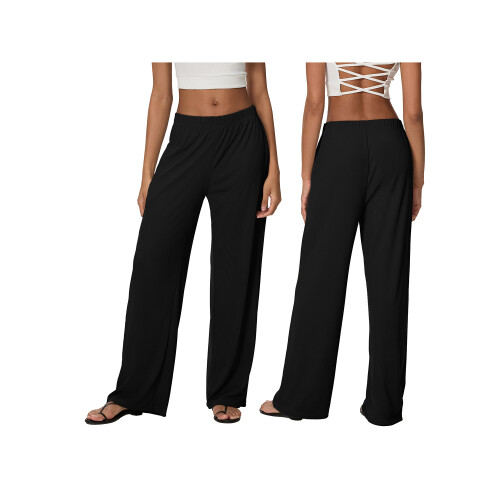 (M, Black) Γυναικεία Casual Παντελόνια, Καθημερινές Εξόδους 1