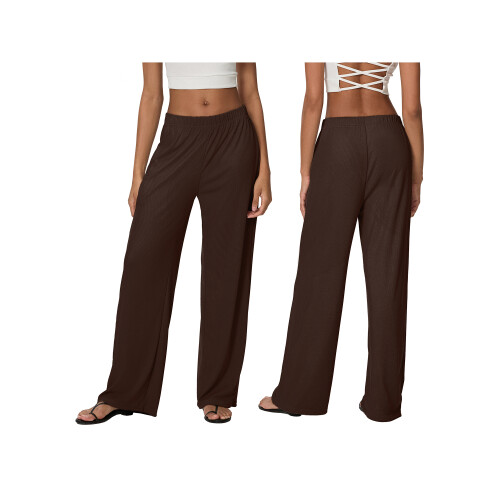 (L, Coffee) Γυναικεία Casual Παντελόνια, Καθημερινές Εξόδους 1