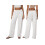 (XL, White) Γυναικεία Casual Παντελόνια, Καθημερινές Εξόδους 2