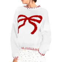 (L, White) Pulls confortables pour pour l'automne.