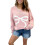 (M, Pink) Pulls confortables pour pour l'automne. 12