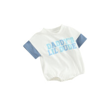 (0-3 Months, Sky Blue) Combinaison bébé garçon vêtements d'été