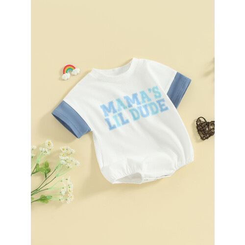 (12-18 Months, Blue) Combinaison bébé garçon d'été décontractés 1