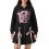 (XL, Black) Sweat à capuche oversize zippé 1