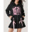 (XL, Black) Sweat à capuche oversize zippé 4