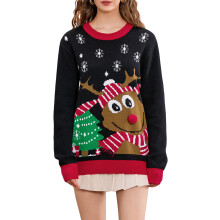 (S, Black Women) Pull de Noël et enfants