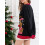 (L, Black Women) Pull de Noël et enfants 5
