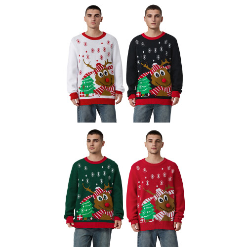 (S, Red Men) Pull de Noël et enfants 2