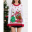 (S, White Women) Pull de Noël et enfants 4
