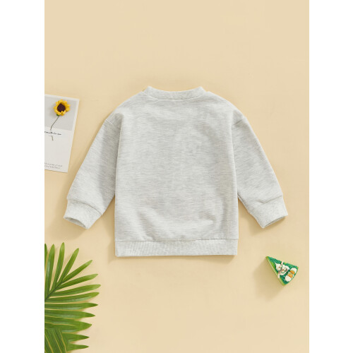 (12-18 Months, Gray) Φούτερ για αγόρια στρογγυλή λαιμόκοψη 2
