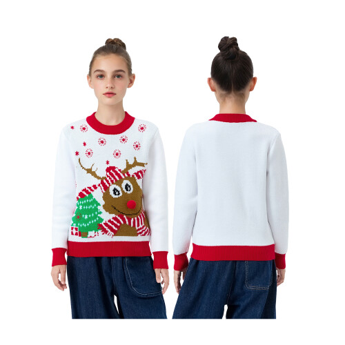 (10 Years, White Kid) Pull de Noël et enfants 2