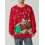 (S, Red Men) Pull de Noël et enfants 6