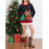 (XL, Black Women) Pull de Noël et enfants 5