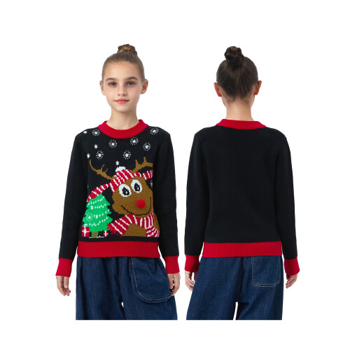 (3 Years, Black Kid) Pull de Noël et enfants 2