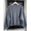 (S, Dark Grey) Gilet cardigan ample pour l'automne. 13