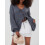 (S, Dark Grey) Gilet cardigan ample pour l'automne. 6