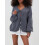 (S, Dark Grey) Gilet cardigan ample pour l'automne. 7