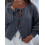 (M, Dark Grey) Gilet cardigan ample pour l'automne. 10