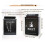 Wall Mounted Locking Mailbox with Keys, Large Capacity Vintage Secure Mail Drop Box for Home 2