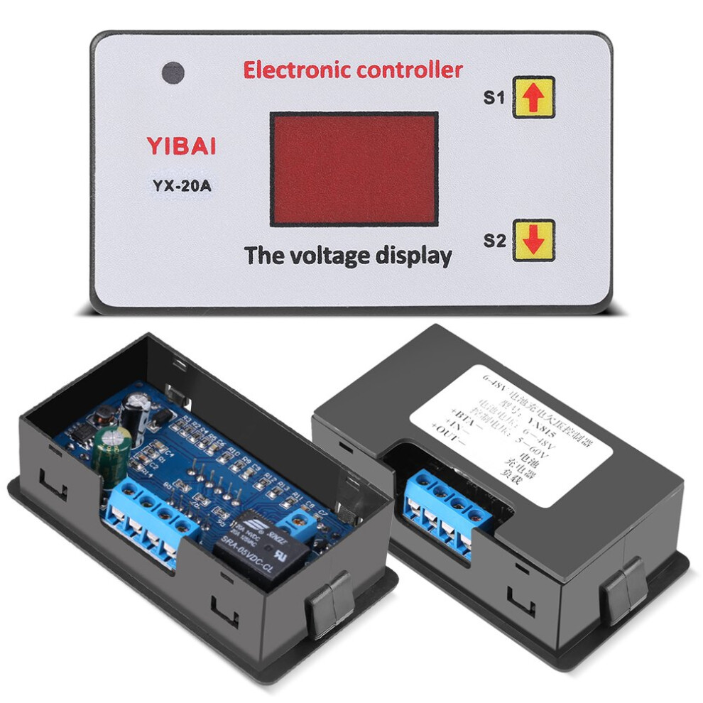 648V Battery Charge Controller With Automatic Low Voltage Disconnect And Overdischarge Protection 9169991071572