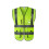 Reflective Safety Vest  Visibility Yellow with 360 Strips and Multiple Pockets for Construction 1