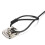 Computer Security Lock Base Zinc Alloy AntiTheft Desktop Cable Anchor Chrome Plated 2