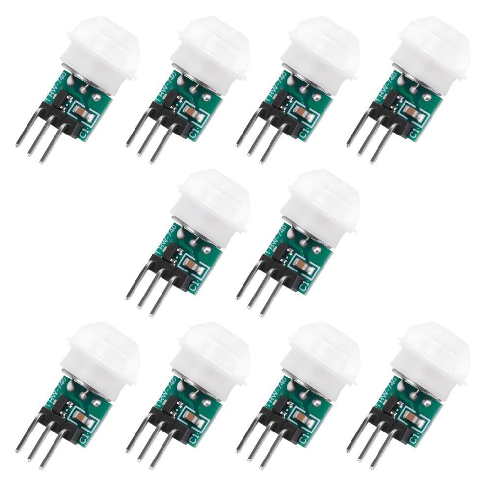 10Pcs Am312 Pir Motion Sensor Module Mini Infrared Detector For Arduino Ultra Low Power 9771547120865
