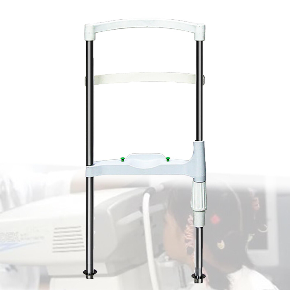Optometry Chin Rest with Forehead Support, Adjustable Height for Optical Shops and Eye Exams