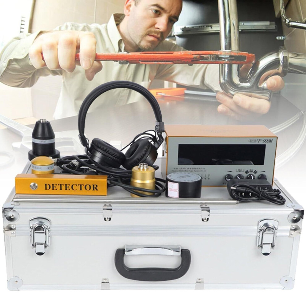 Underground Water Leak Detector With Accurate Pinpointing, Deep Pipe Detection, Adjustable Frequency 9053599447412