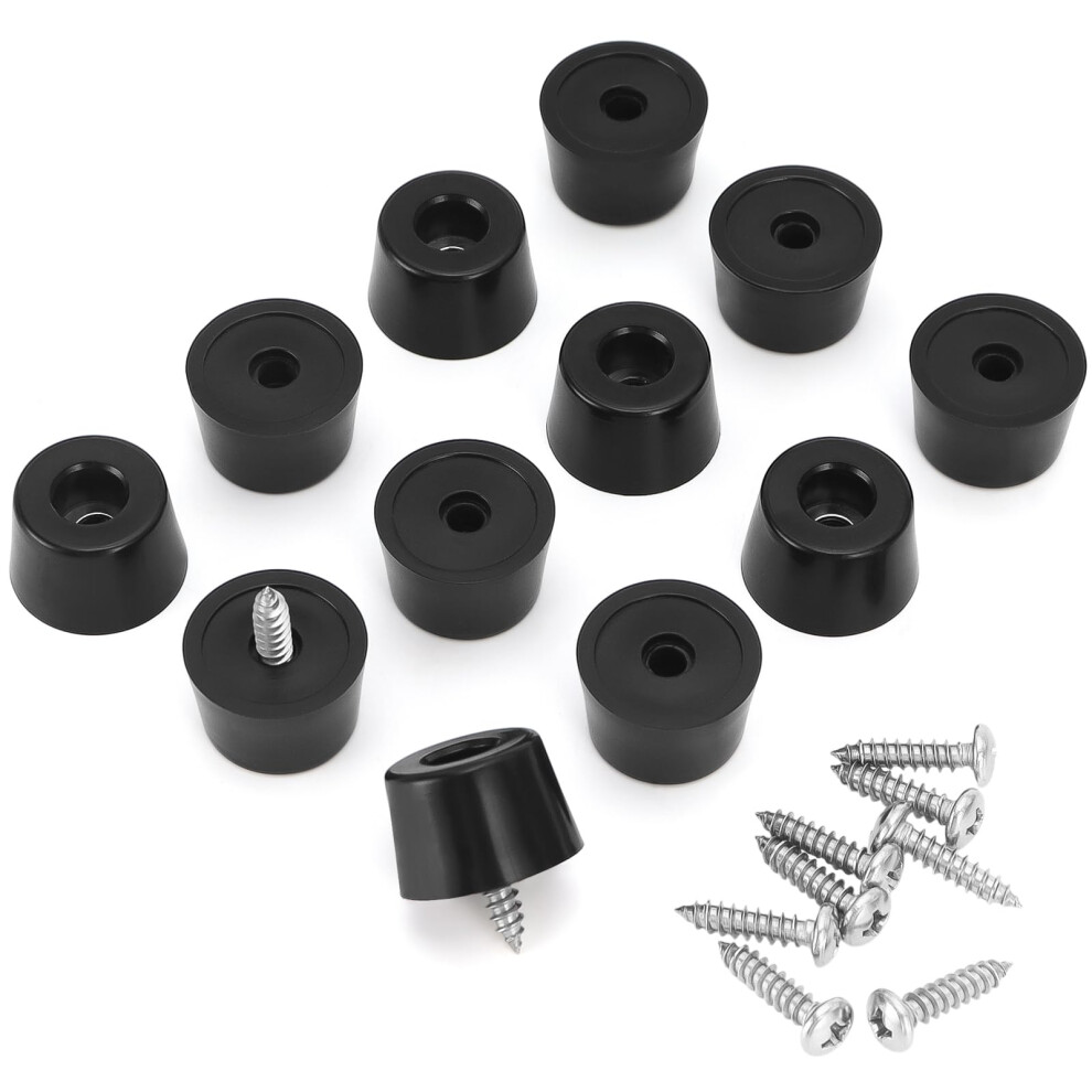 Rubber Feet For Cutting Board With Stainless Screws, Non Slip Bumper Feet For Furniture And Electronics 9174973023098