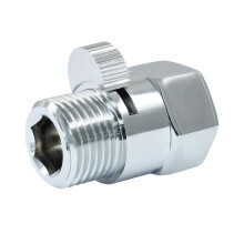 Shower Shut Off Valve G1/2 Brass Water Flow Control with LeakResistant Seal for Shower or Bidet