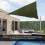 Vela de sombra triangular 9.21oz 3x3x3m Verde 8