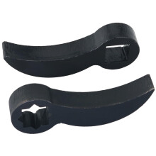 2PCS Chrome Vanadium Half Shaft Removal Tool with Crowbar Adapter Head, Fits 1/2 Inch Drive